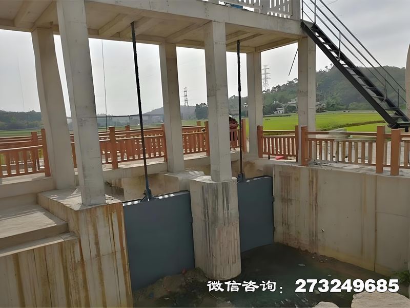 生態(tài)補水工程閘門