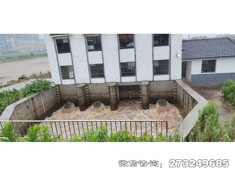 山洪防洪泵站閘門