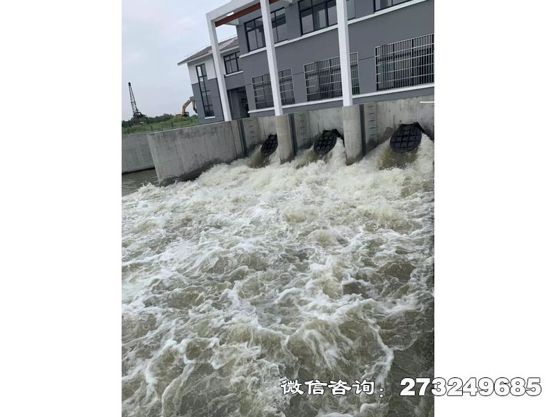 防潮堤潮門拍門