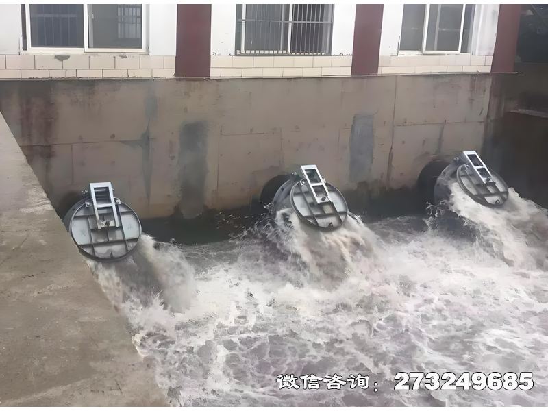 潮汐能管道拍門