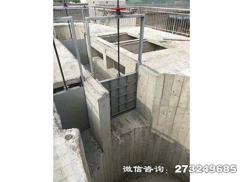 無為縣沖砂渠道機(jī)閘一體閘門