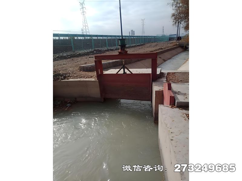 漣源河道交匯處閘