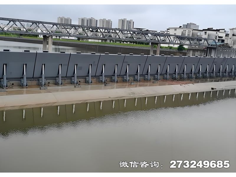 自適應(yīng)升降鋼壩