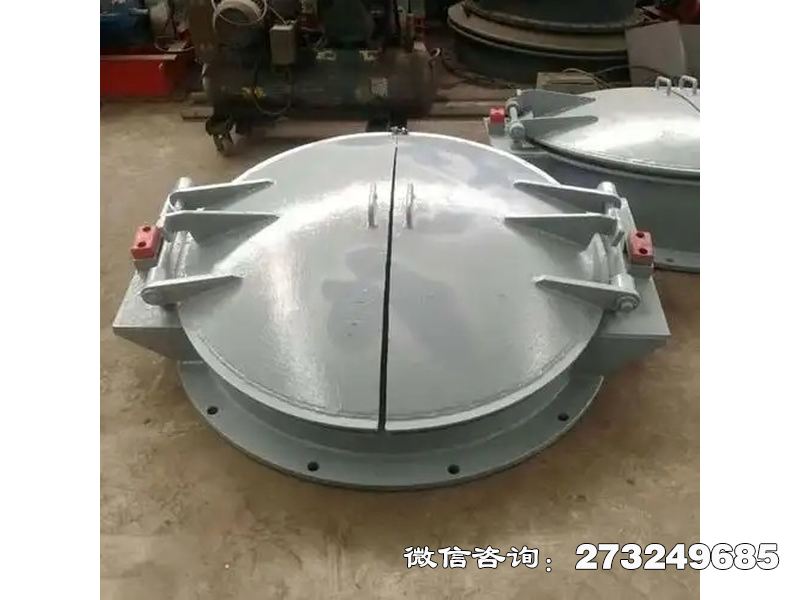 鑄鐵圓型導(dǎo)流拍門(mén)