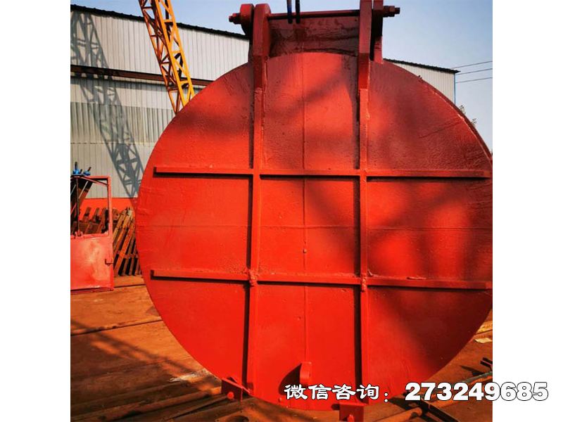 鑄鐵圓形分流拍門(mén)