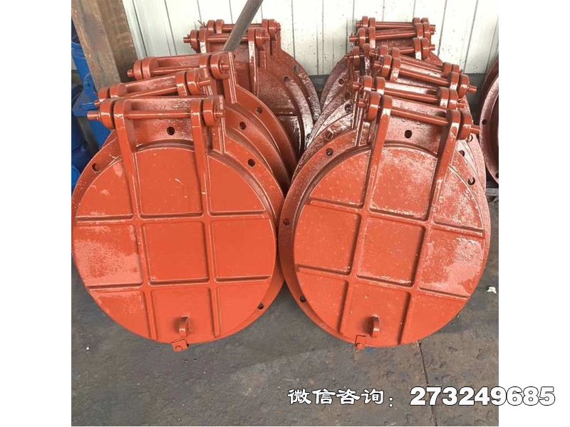膠南鑄鐵圓形抗沖擊拍門