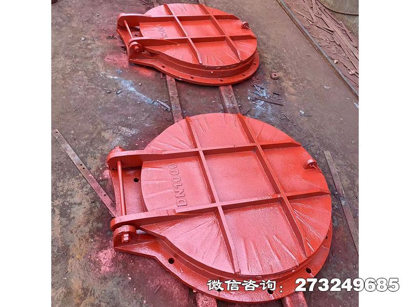 鑄鐵圓型啟閉機配套拍門