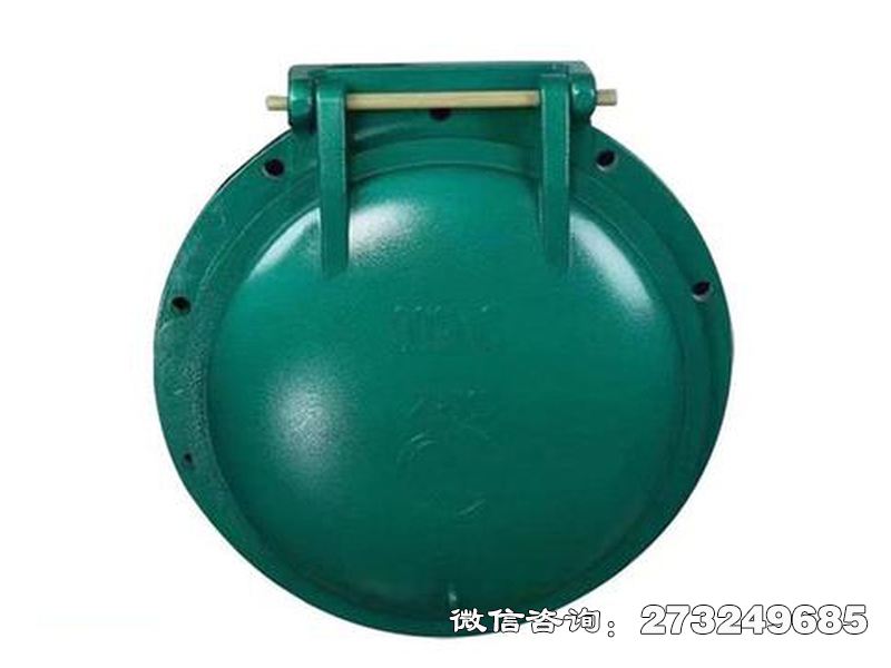 鑄鐵圓型潮汐防倒灌拍門