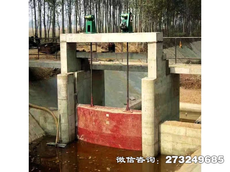 方形堤壩鑄鐵擋水閘